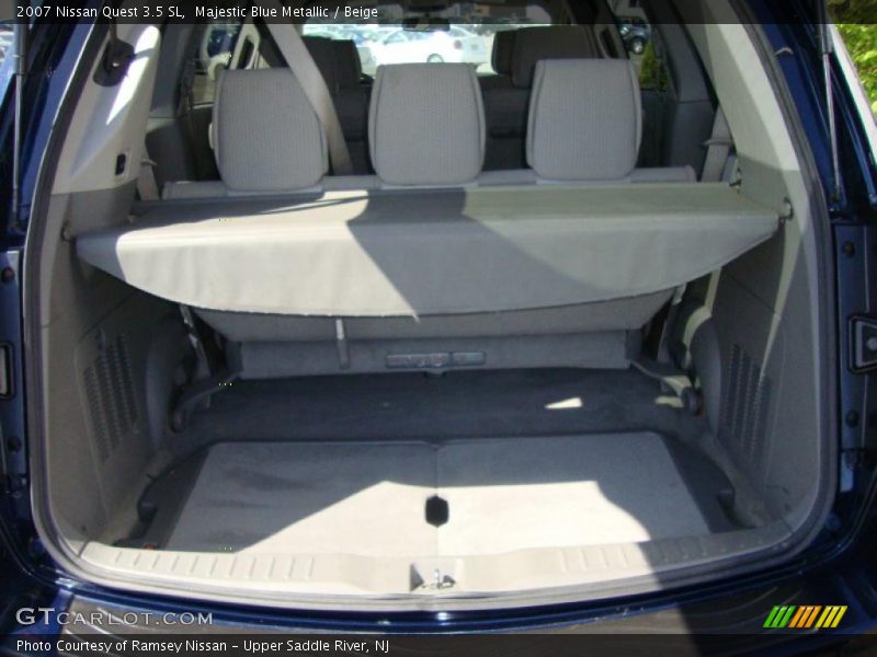 Majestic Blue Metallic / Beige 2007 Nissan Quest 3.5 SL