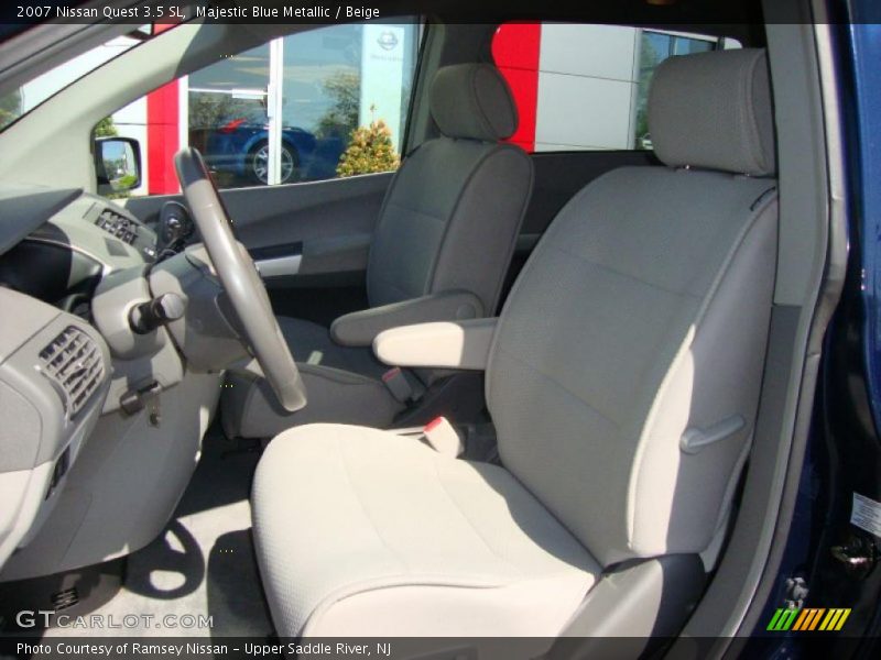 Majestic Blue Metallic / Beige 2007 Nissan Quest 3.5 SL