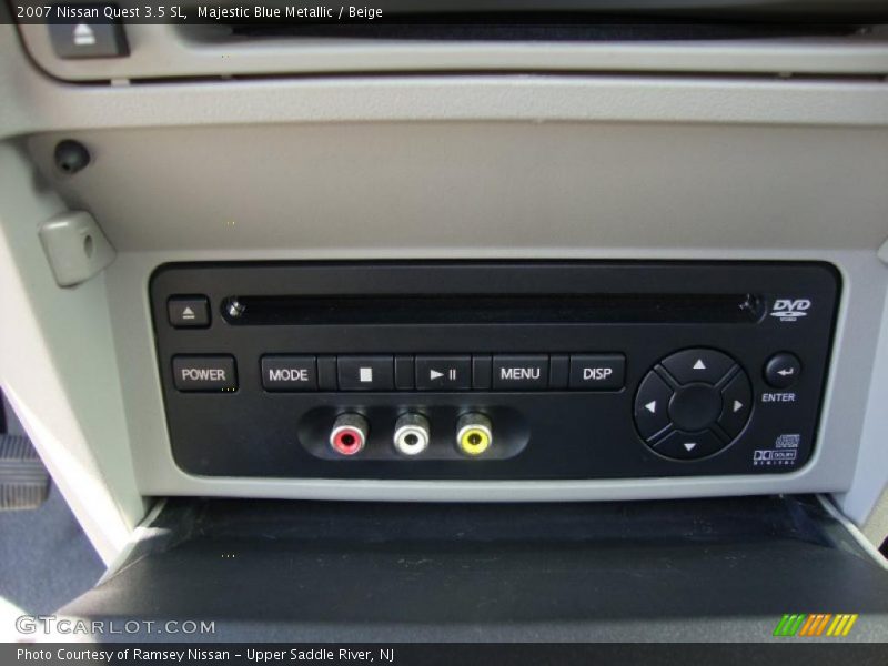 Majestic Blue Metallic / Beige 2007 Nissan Quest 3.5 SL