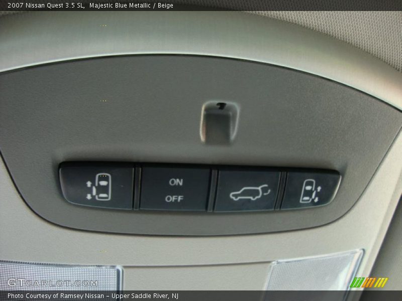 Majestic Blue Metallic / Beige 2007 Nissan Quest 3.5 SL