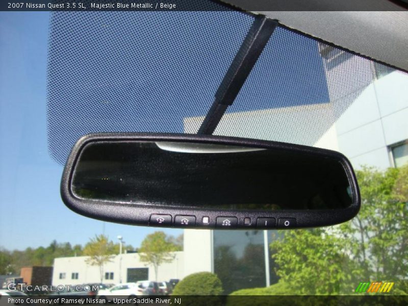 Majestic Blue Metallic / Beige 2007 Nissan Quest 3.5 SL