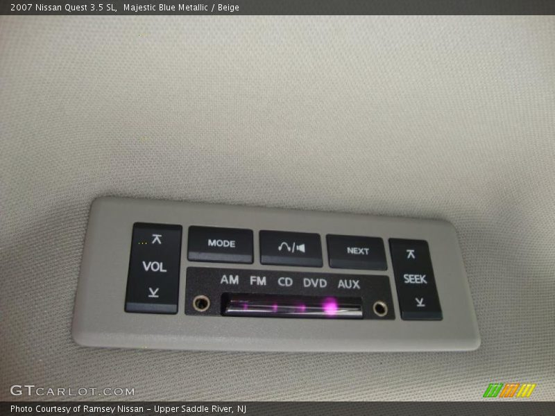 Majestic Blue Metallic / Beige 2007 Nissan Quest 3.5 SL