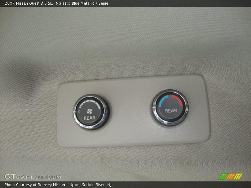 Majestic Blue Metallic / Beige 2007 Nissan Quest 3.5 SL