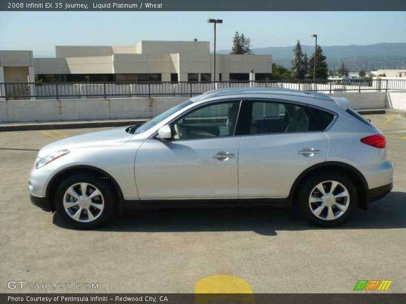 Liquid Platinum / Wheat 2008 Infiniti EX 35 Journey