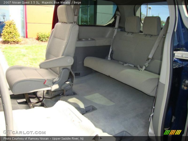 Majestic Blue Metallic / Beige 2007 Nissan Quest 3.5 SL