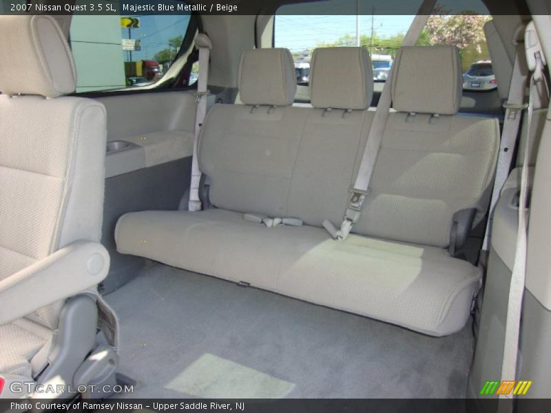 Majestic Blue Metallic / Beige 2007 Nissan Quest 3.5 SL