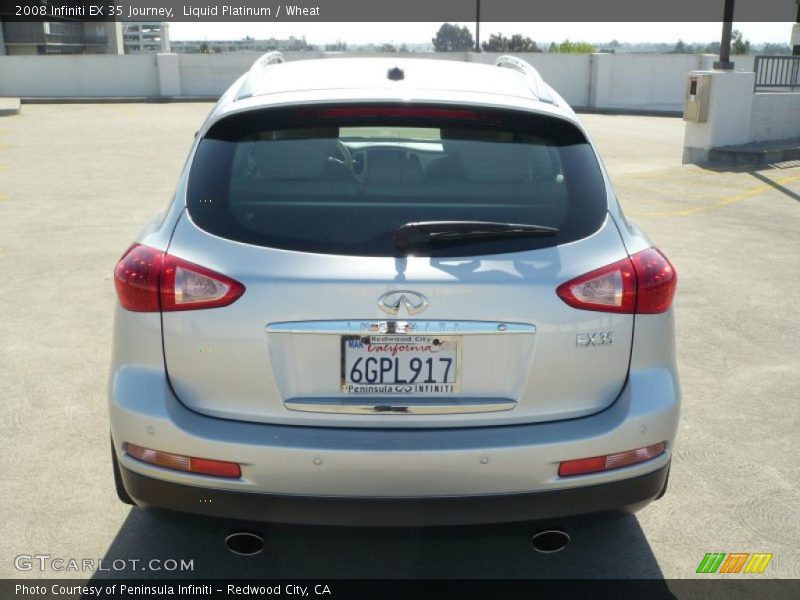 Liquid Platinum / Wheat 2008 Infiniti EX 35 Journey