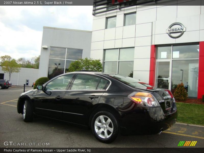 Super Black / Frost 2007 Nissan Altima 2.5 S