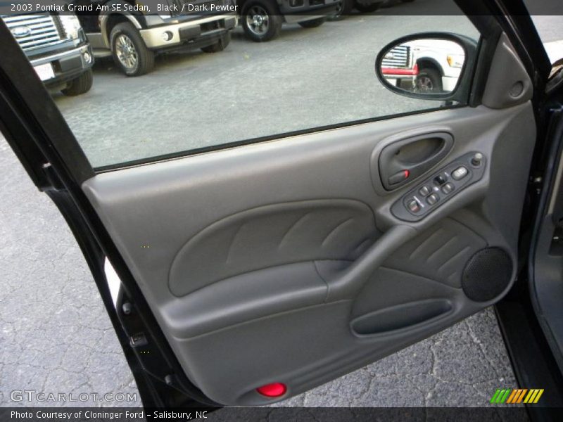 Black / Dark Pewter 2003 Pontiac Grand Am SE Sedan