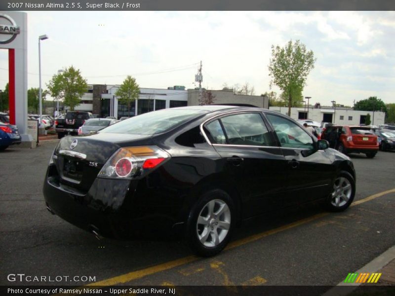 Super Black / Frost 2007 Nissan Altima 2.5 S