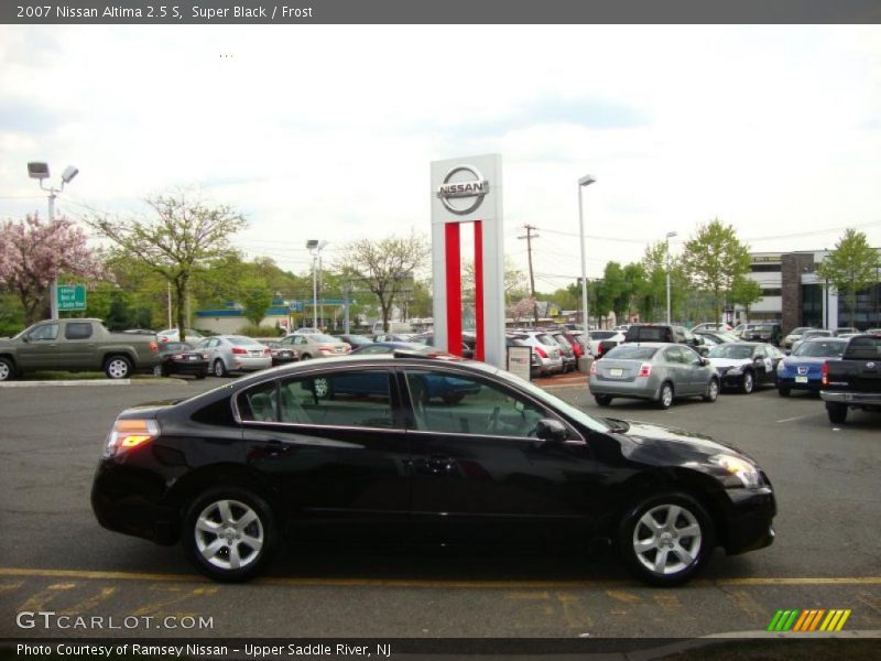 Super Black / Frost 2007 Nissan Altima 2.5 S