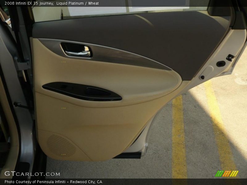 Liquid Platinum / Wheat 2008 Infiniti EX 35 Journey