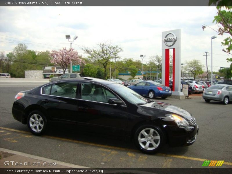 Super Black / Frost 2007 Nissan Altima 2.5 S
