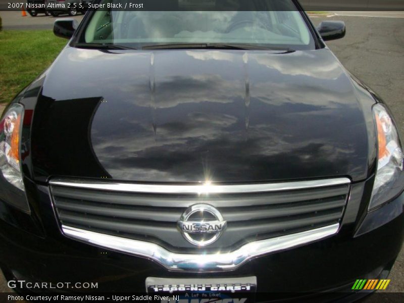 Super Black / Frost 2007 Nissan Altima 2.5 S