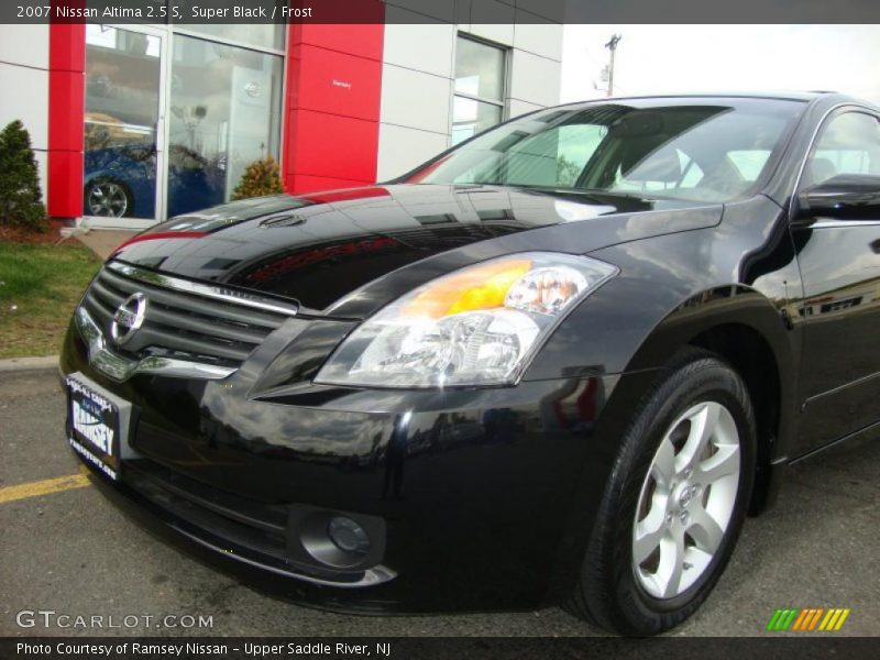 Super Black / Frost 2007 Nissan Altima 2.5 S