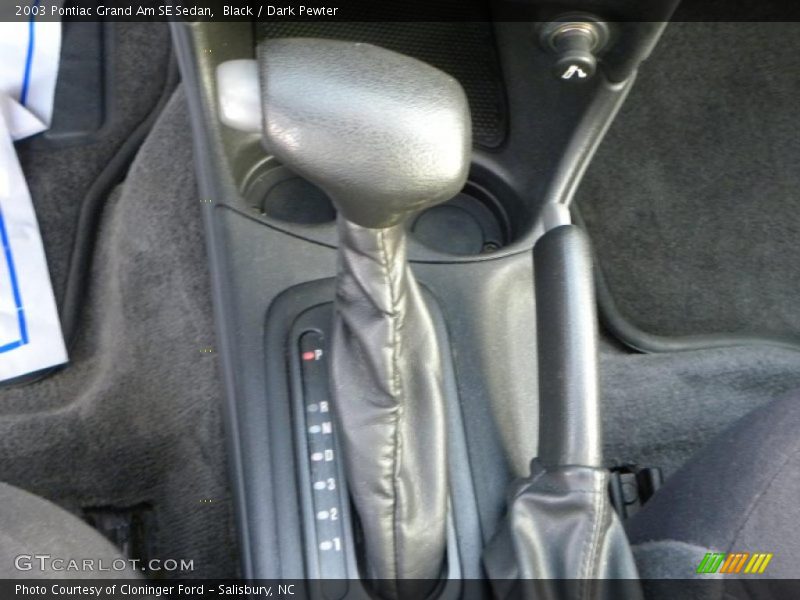 Black / Dark Pewter 2003 Pontiac Grand Am SE Sedan