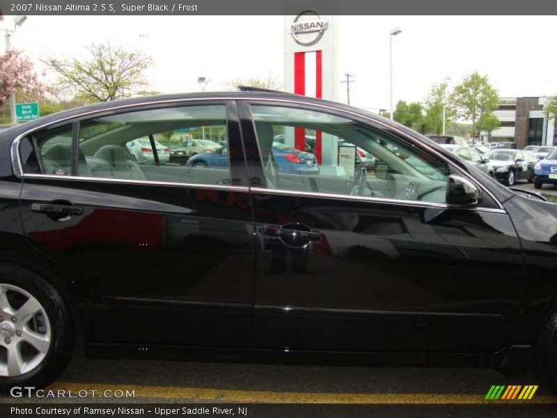 Super Black / Frost 2007 Nissan Altima 2.5 S