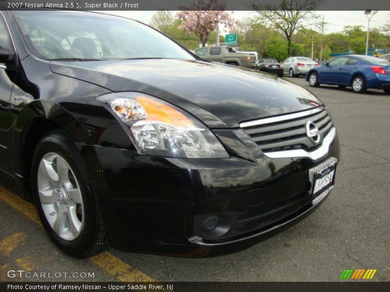 Super Black / Frost 2007 Nissan Altima 2.5 S