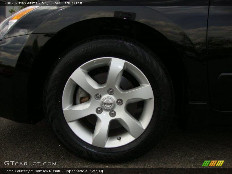 Super Black / Frost 2007 Nissan Altima 2.5 S