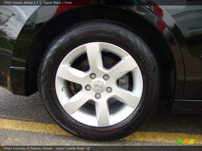 Super Black / Frost 2007 Nissan Altima 2.5 S