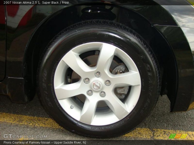 Super Black / Frost 2007 Nissan Altima 2.5 S