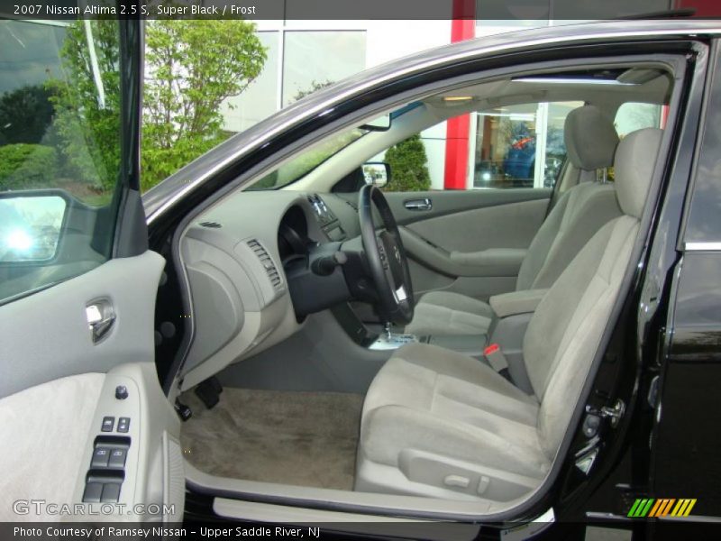 Super Black / Frost 2007 Nissan Altima 2.5 S