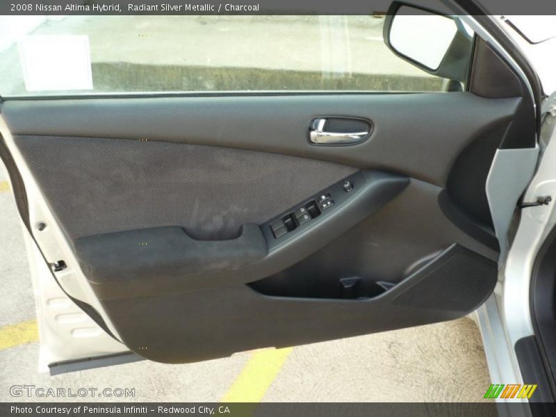 Radiant Silver Metallic / Charcoal 2008 Nissan Altima Hybrid