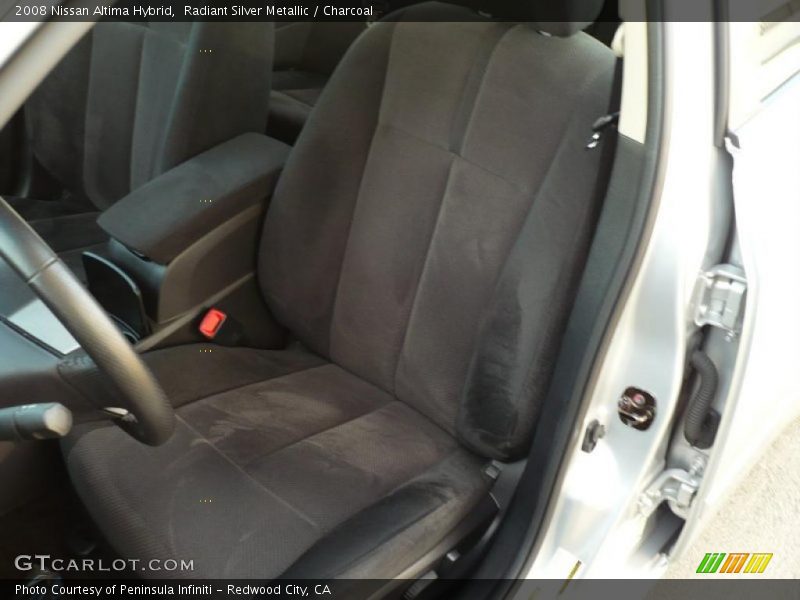 Radiant Silver Metallic / Charcoal 2008 Nissan Altima Hybrid