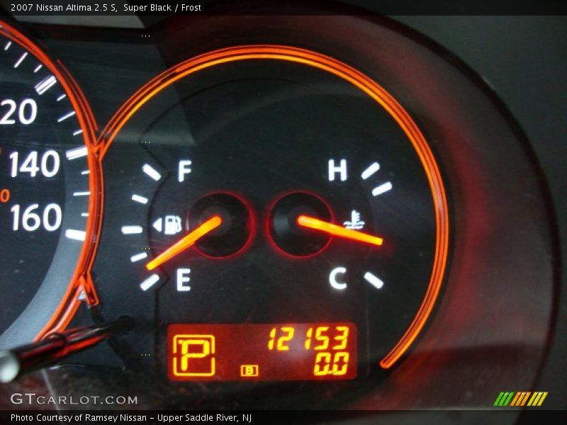 Super Black / Frost 2007 Nissan Altima 2.5 S