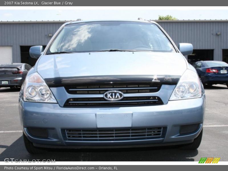 Glacier Blue / Gray 2007 Kia Sedona LX