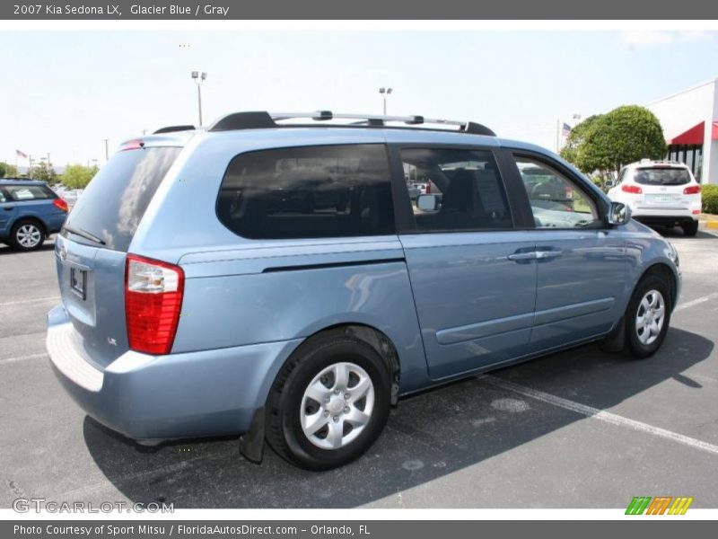 Glacier Blue / Gray 2007 Kia Sedona LX