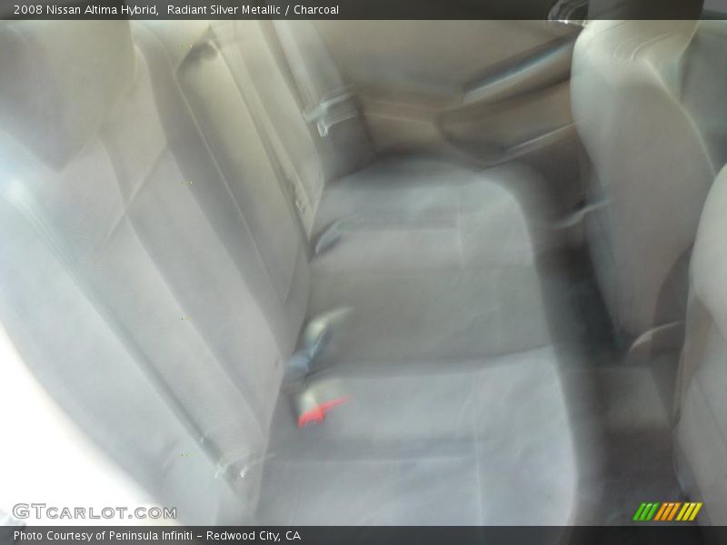 Radiant Silver Metallic / Charcoal 2008 Nissan Altima Hybrid