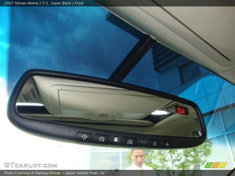 Super Black / Frost 2007 Nissan Altima 2.5 S