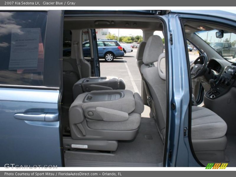 Glacier Blue / Gray 2007 Kia Sedona LX