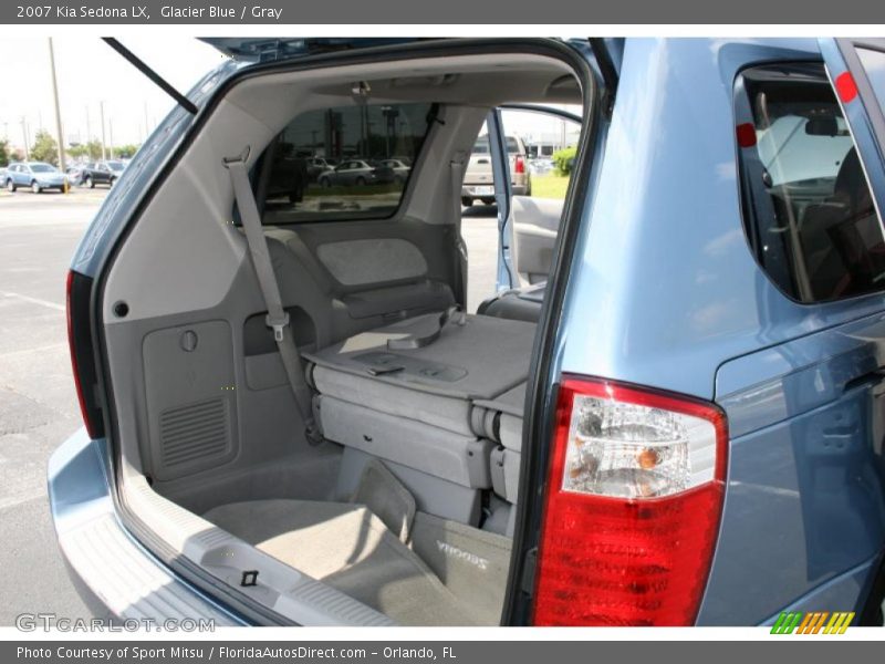 Glacier Blue / Gray 2007 Kia Sedona LX