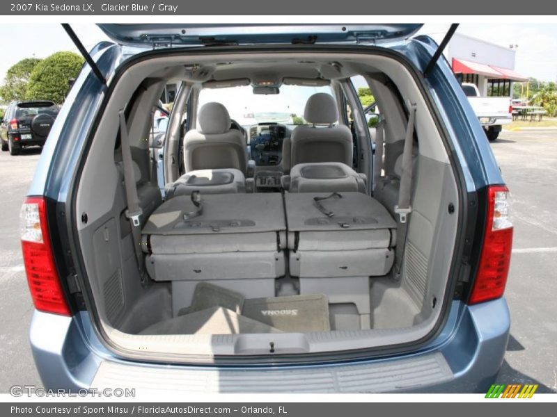 Glacier Blue / Gray 2007 Kia Sedona LX