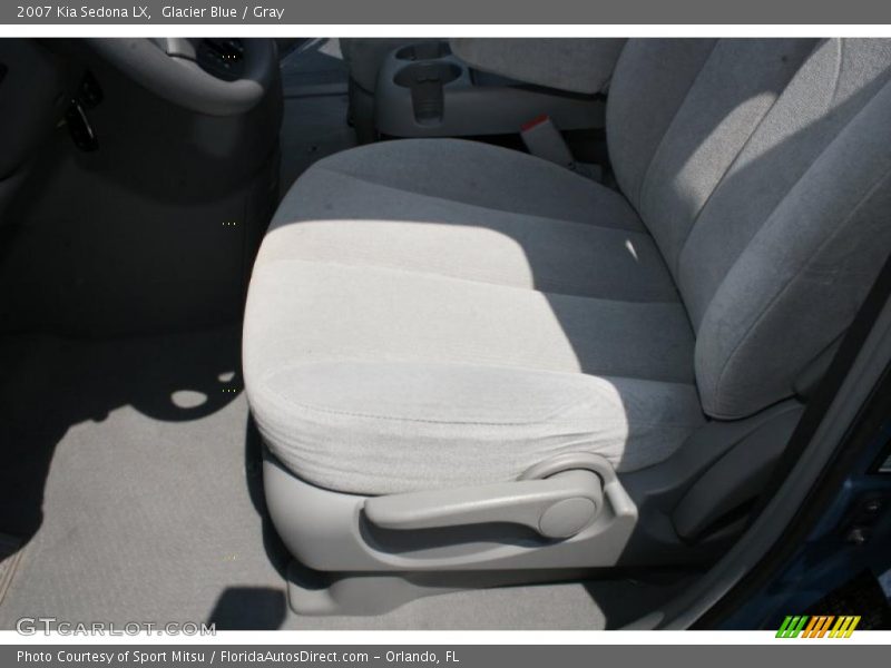 Glacier Blue / Gray 2007 Kia Sedona LX