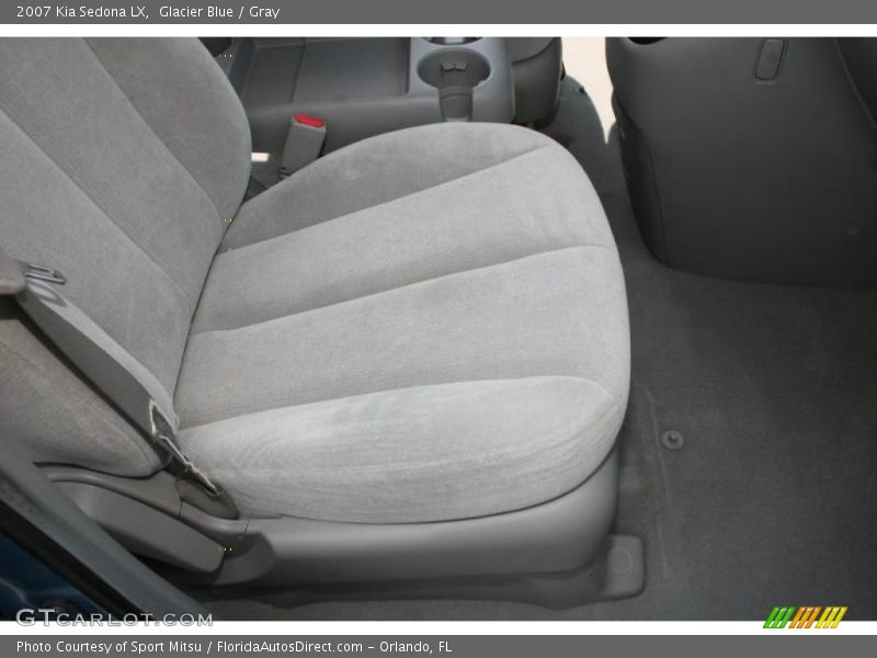 Glacier Blue / Gray 2007 Kia Sedona LX