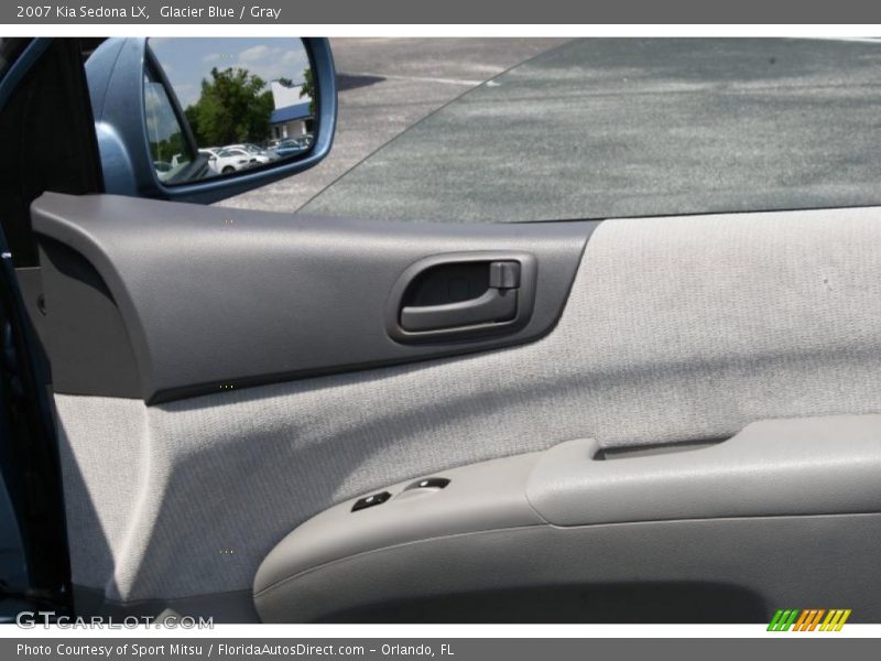 Glacier Blue / Gray 2007 Kia Sedona LX