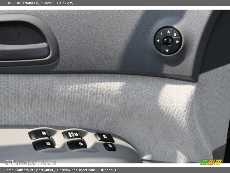 Glacier Blue / Gray 2007 Kia Sedona LX