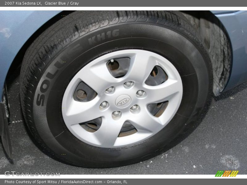Glacier Blue / Gray 2007 Kia Sedona LX