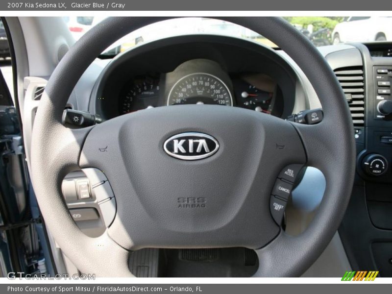 Glacier Blue / Gray 2007 Kia Sedona LX