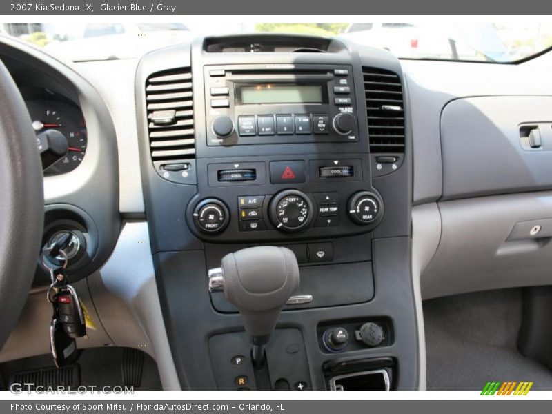 Glacier Blue / Gray 2007 Kia Sedona LX