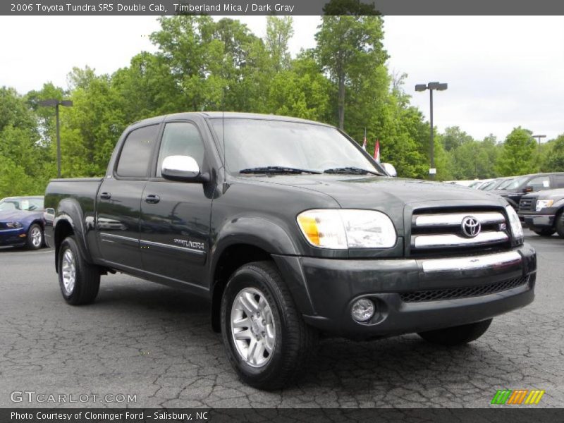 Timberland Mica / Dark Gray 2006 Toyota Tundra SR5 Double Cab