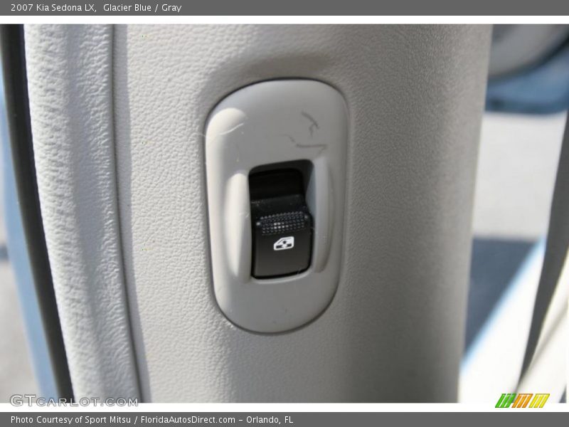 Glacier Blue / Gray 2007 Kia Sedona LX