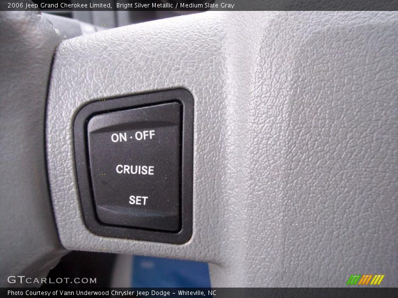 Bright Silver Metallic / Medium Slate Gray 2006 Jeep Grand Cherokee Limited