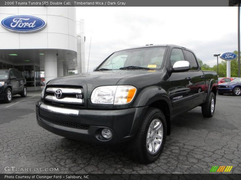 Timberland Mica / Dark Gray 2006 Toyota Tundra SR5 Double Cab