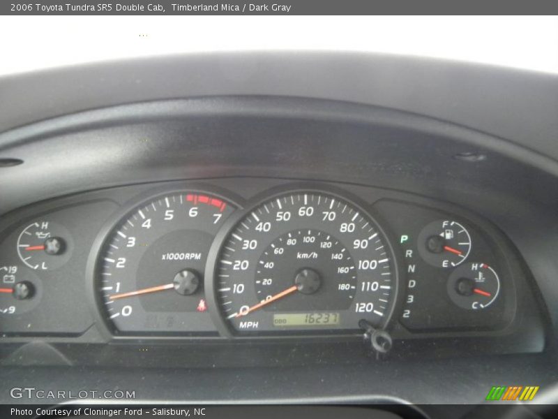 Timberland Mica / Dark Gray 2006 Toyota Tundra SR5 Double Cab