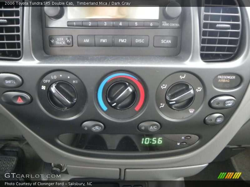 Timberland Mica / Dark Gray 2006 Toyota Tundra SR5 Double Cab