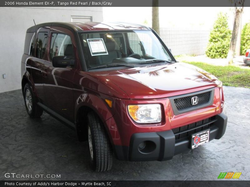 Tango Red Pearl / Black/Gray 2006 Honda Element EX-P